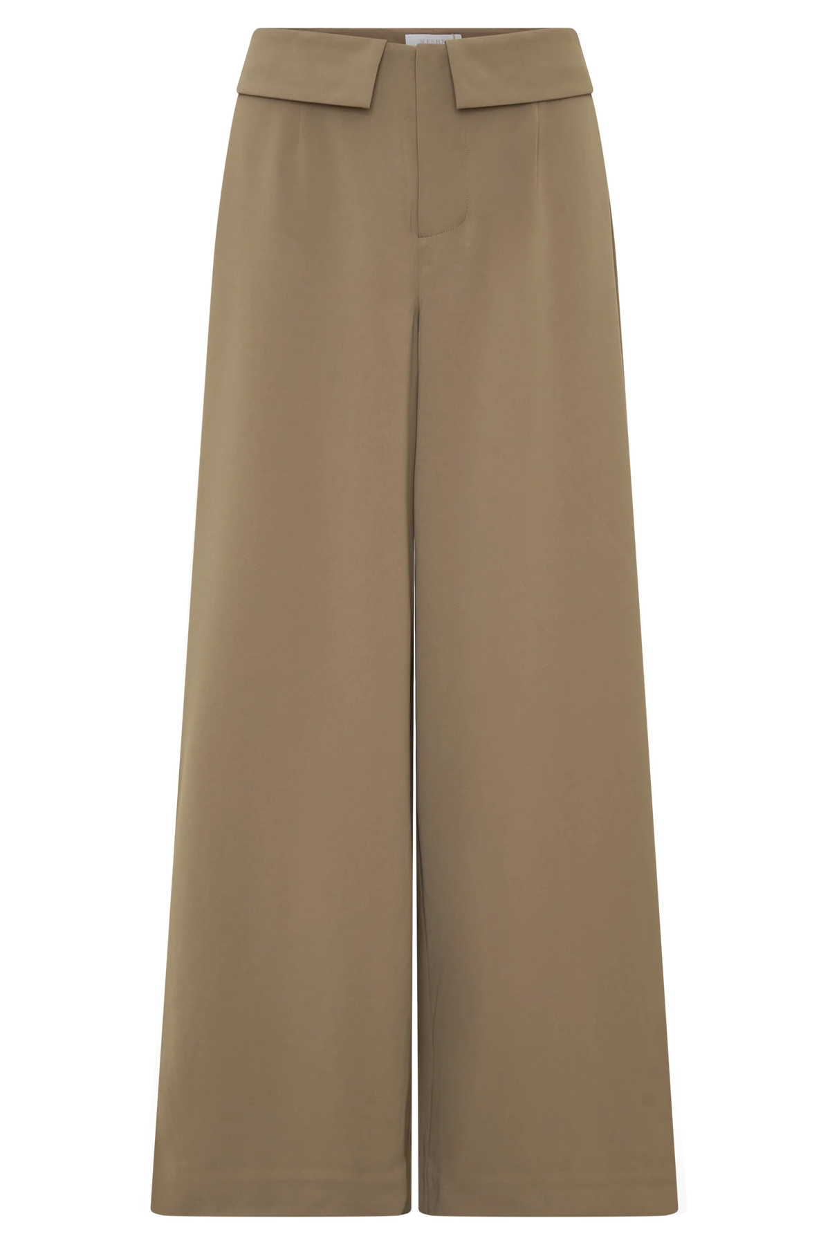 Tanya Wide Leg Suiting Pants Camel
