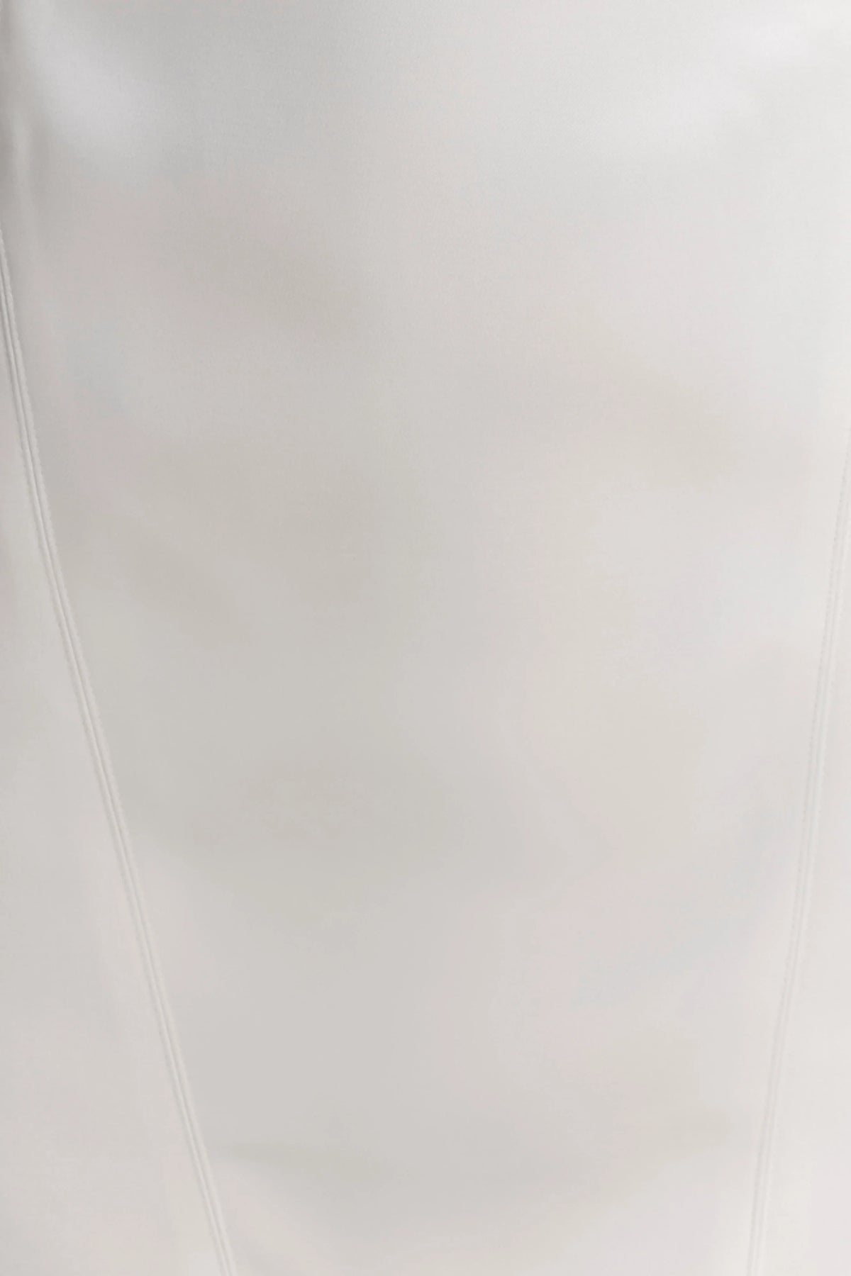 Beth Satin Mini Dress White