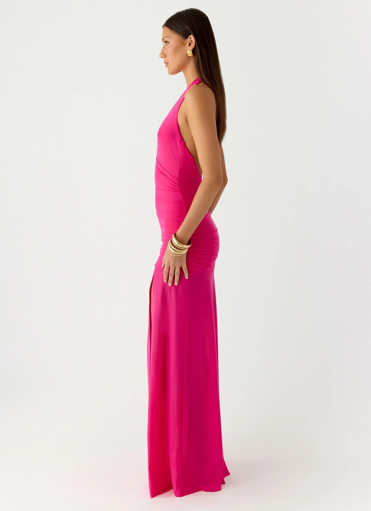 Island Muse Dress Fuchsia