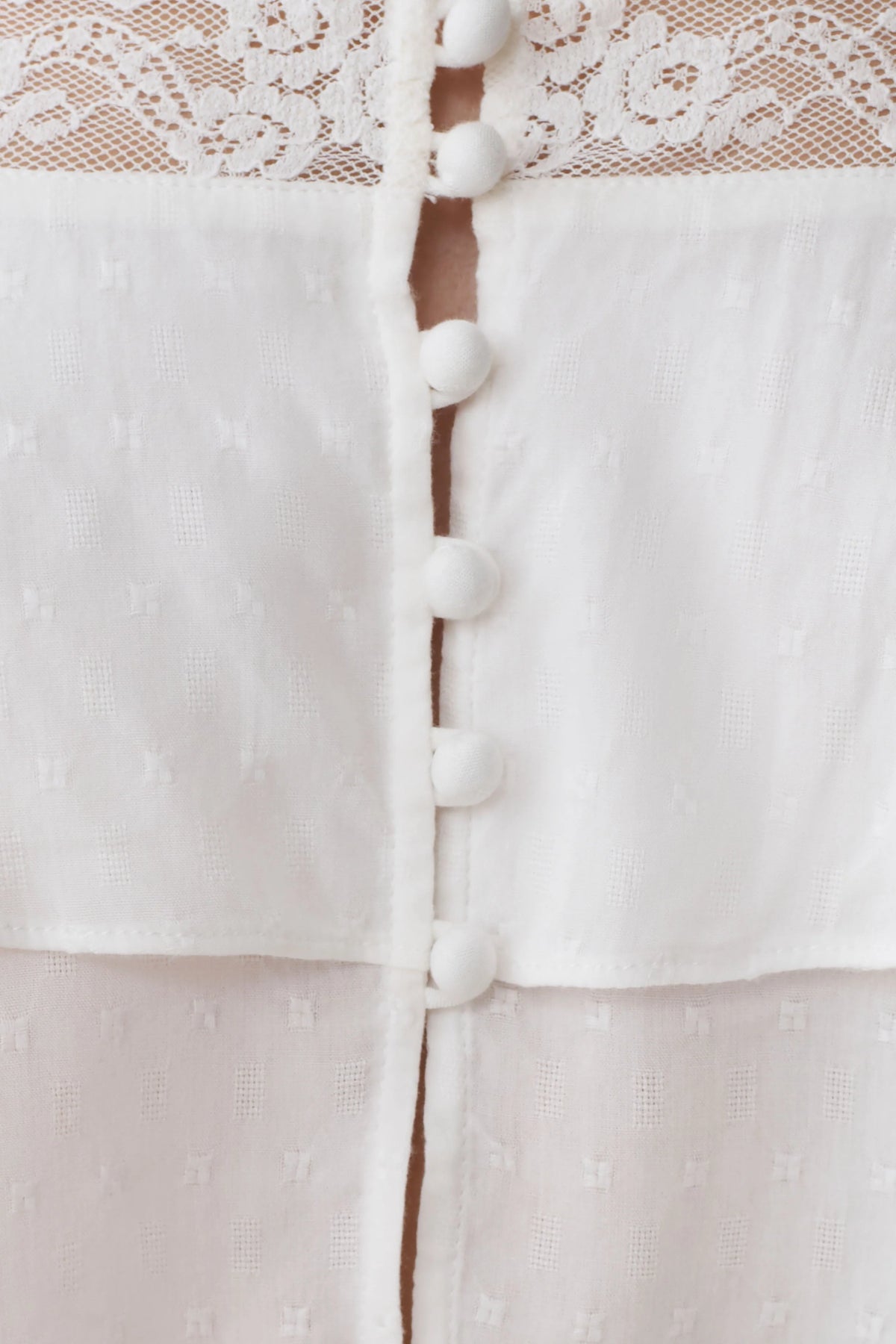 Skylar Lace Sleeveless Crop Top White