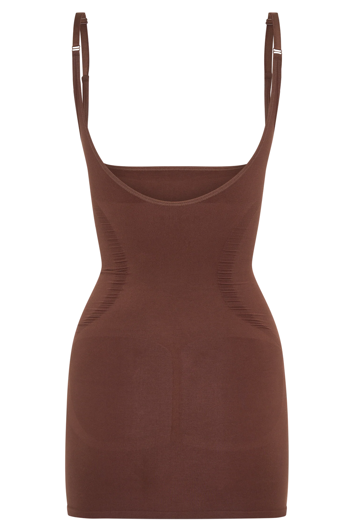 Jocelyn Backless Shapewear Mini Dress Espresso