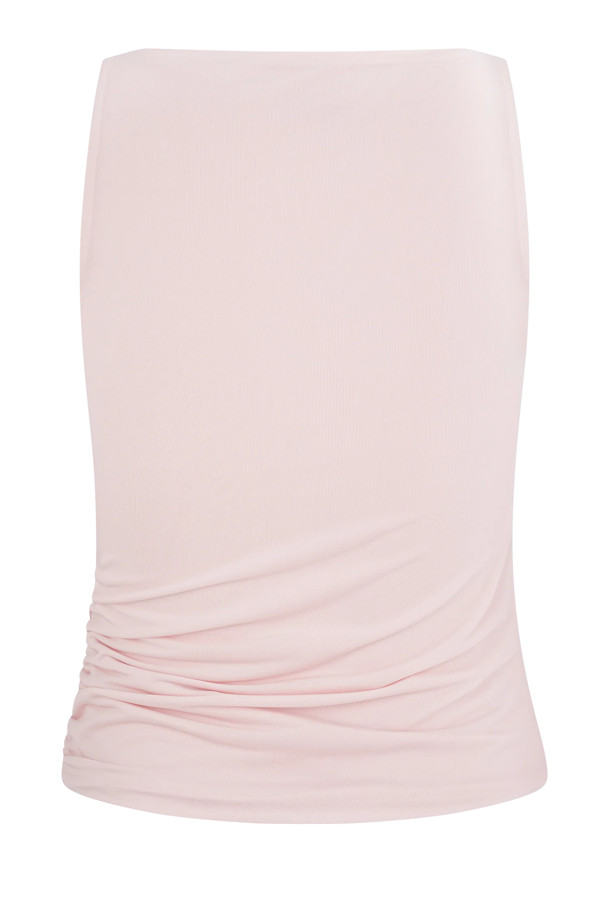 Alicent Slinky Beaded Top Pale Pink