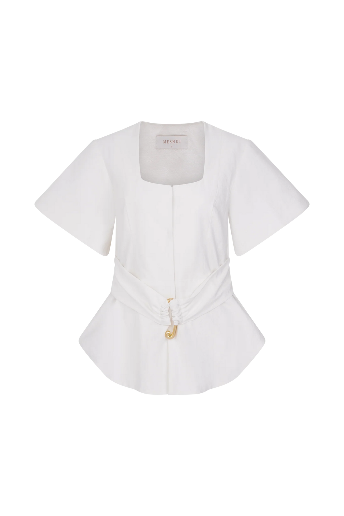 Liberty Shortsleeve Top White