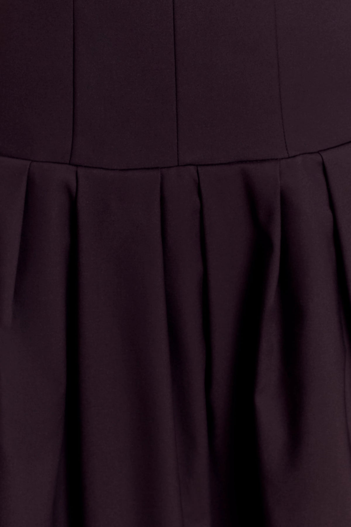 Natascha Drop Waist Cotton Midi Dress Chocolate