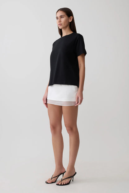 Sega Cotton Oversized T Shirt Black