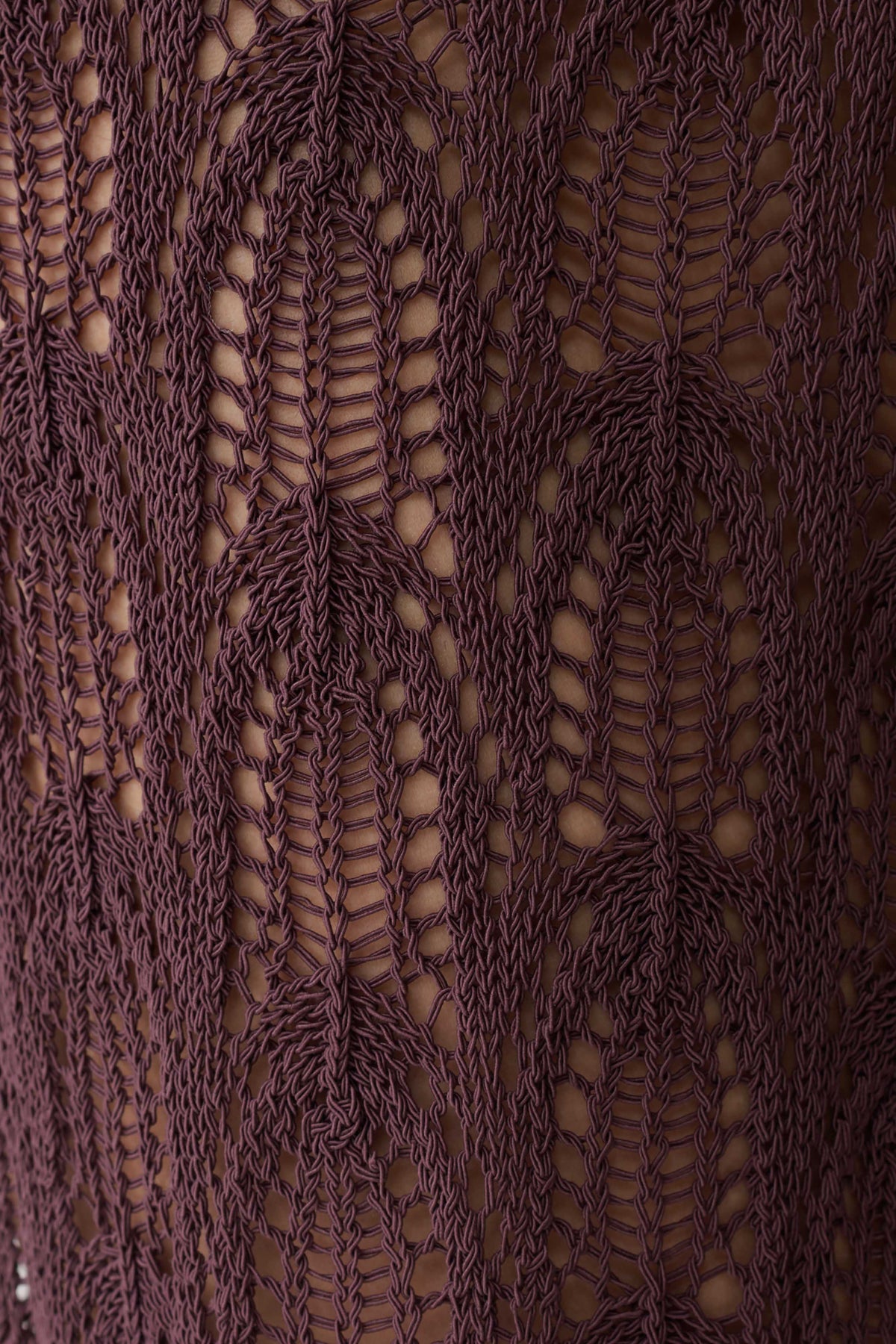Glinda Crochet Pants Chocolate