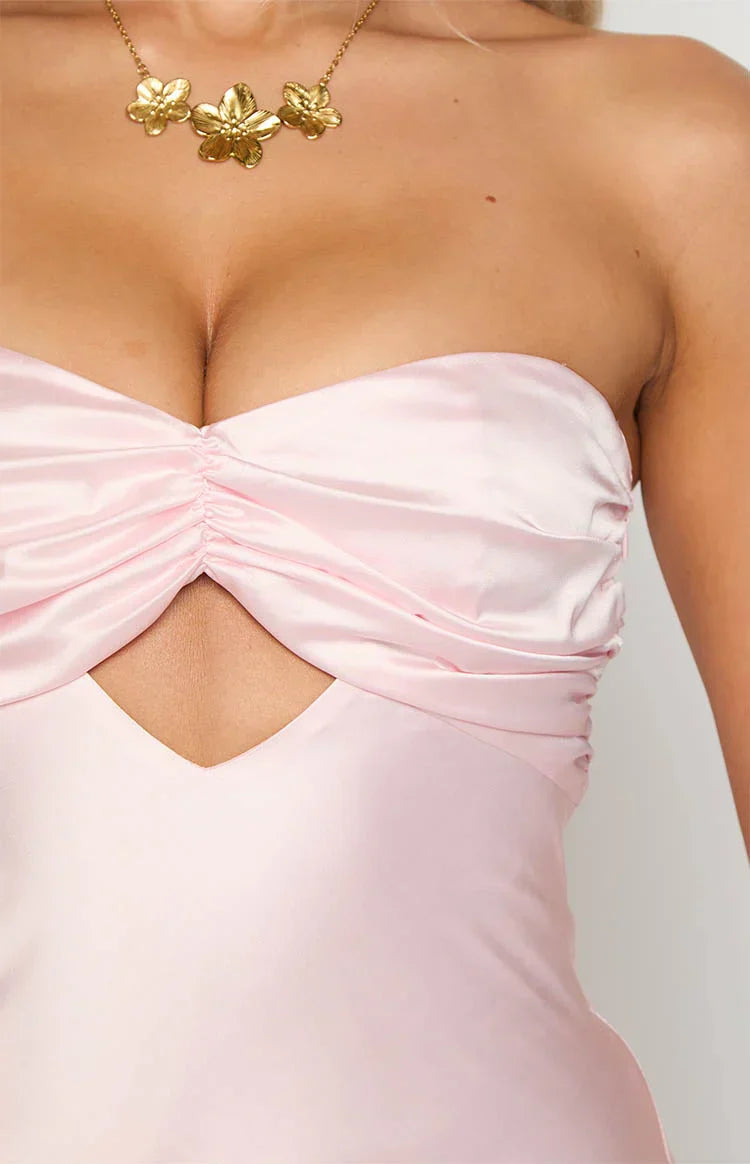 Gigi Pink Maxi Dress