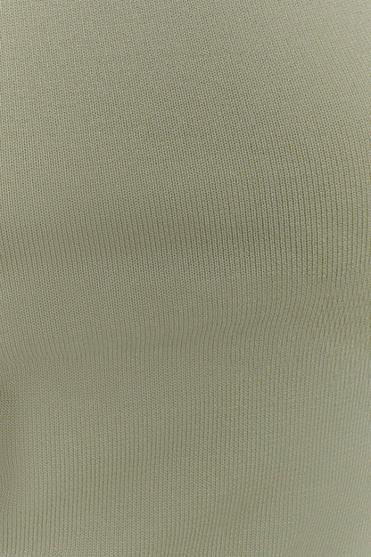 Xanthia Knit Halter Top Pastel Green