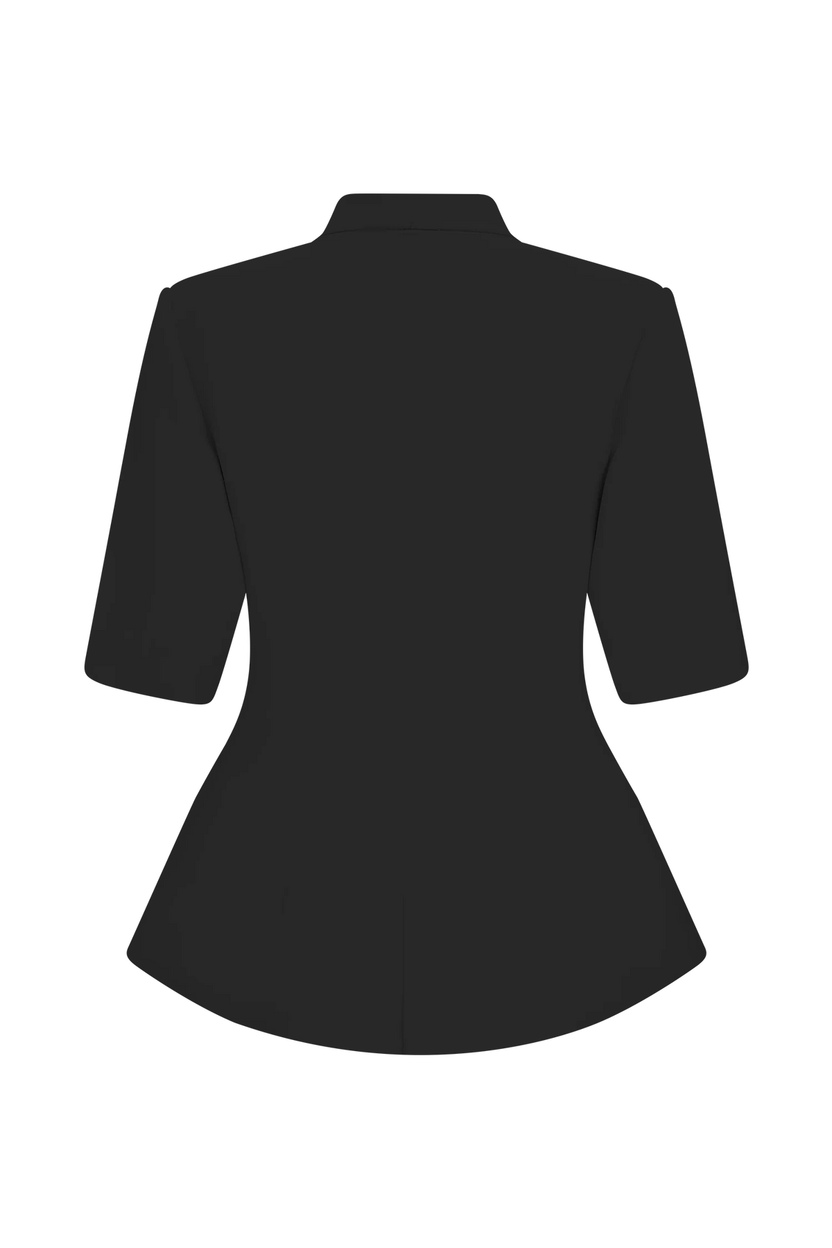 Opal Puff Sleeve Suiting Top Black