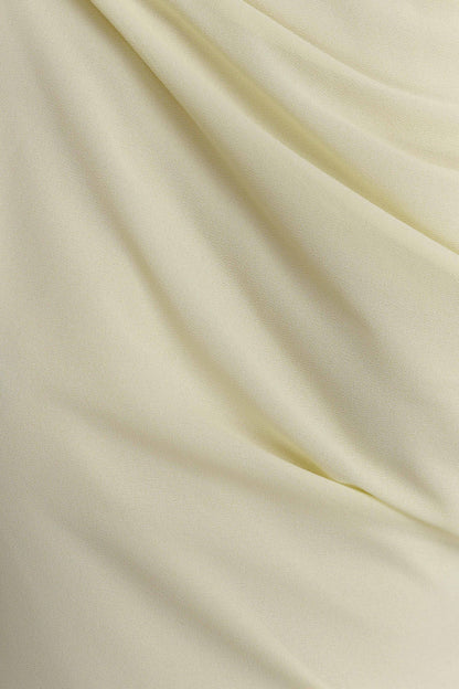 Daisie Chiffon Mini Dress Lemon