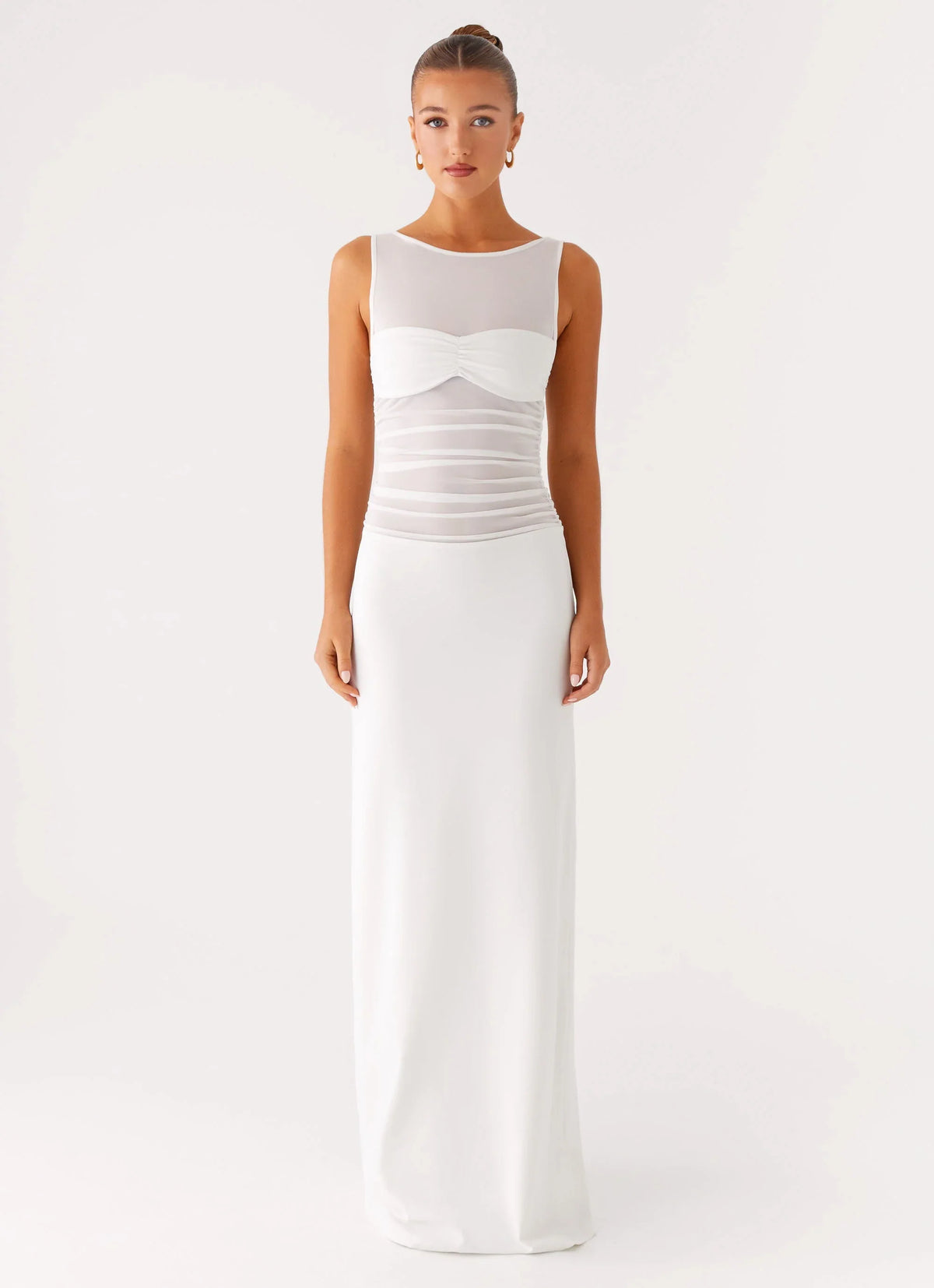 Wesley Maxi Dress Ivory