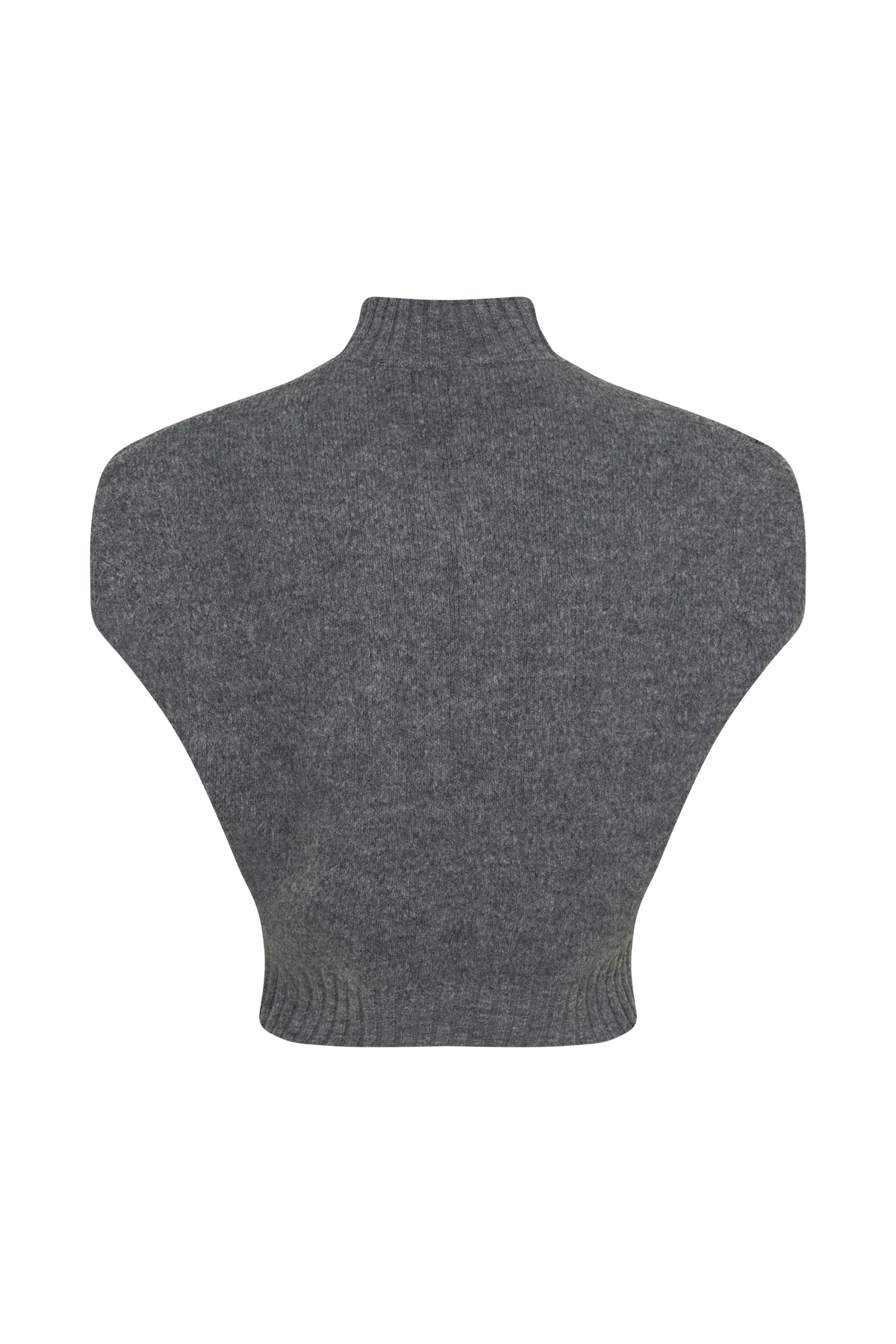 Niko Knit Oversized Top Charcoal
