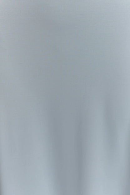 Raleigh Asymmetrical Slinky Midi Dress Pale Blue