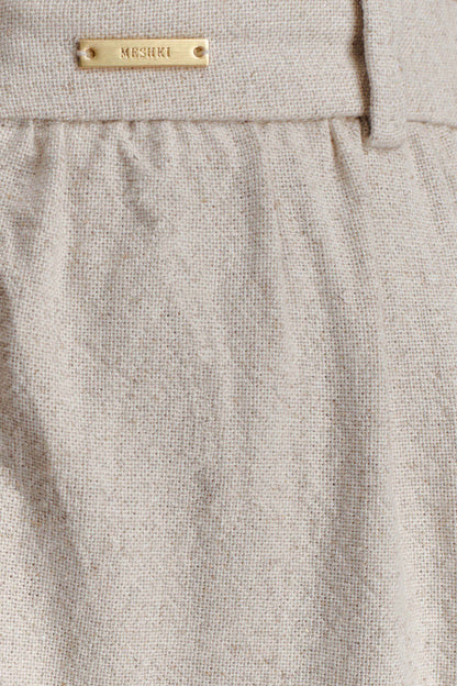 Gabby Straight Leg Linen Pants Natural