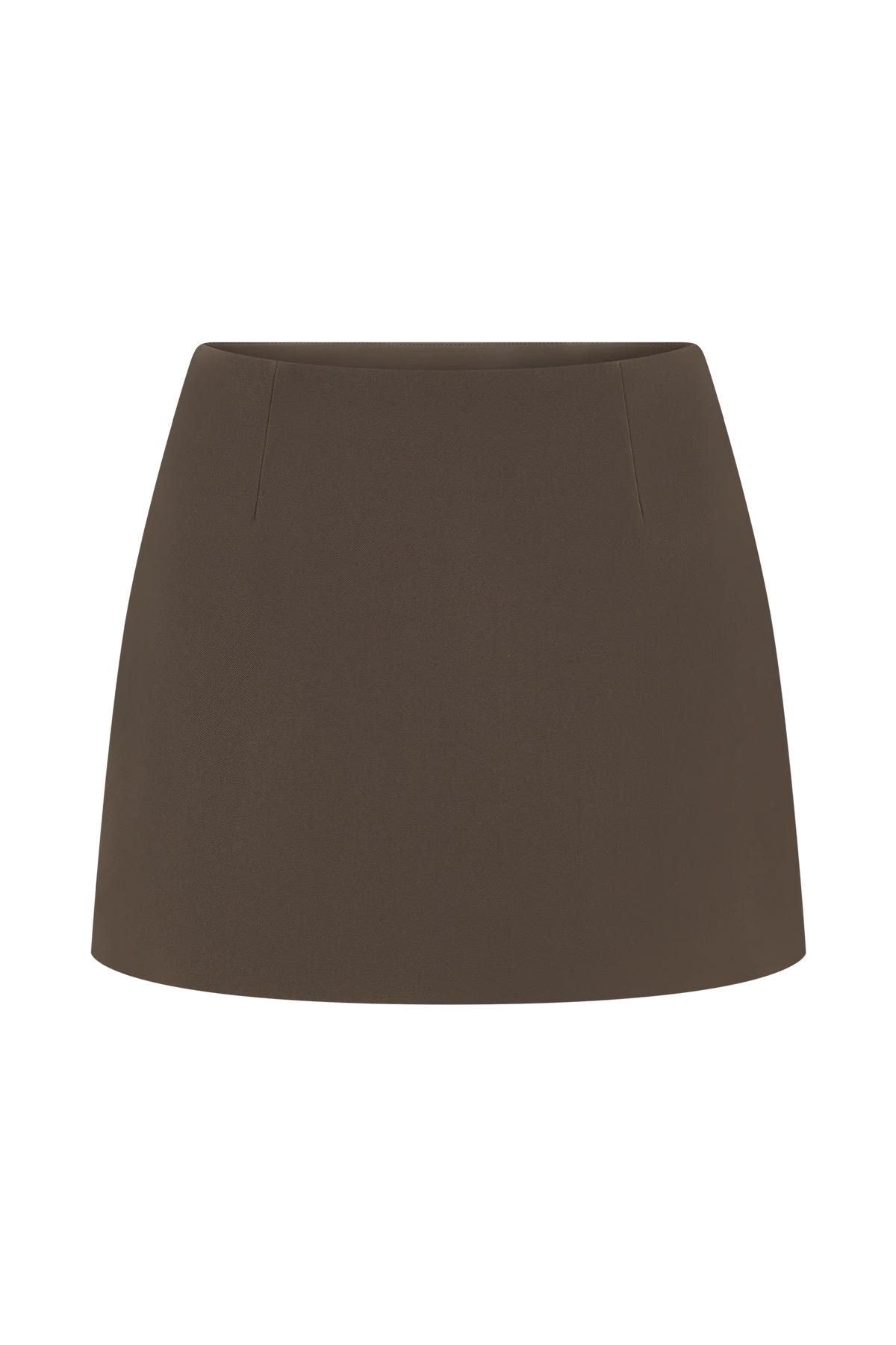 Effy Suiting Mini Skirt Cacao Brown