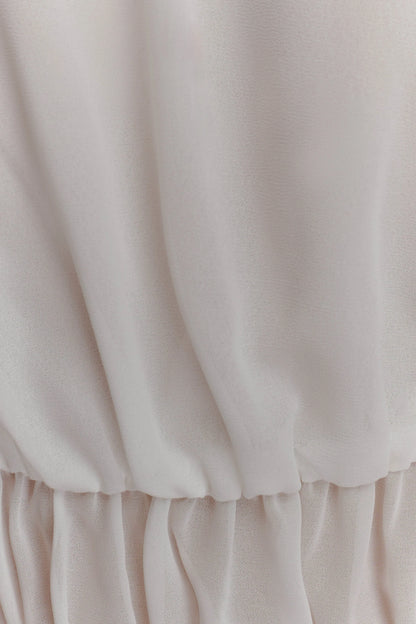 Carlie Chiffon Maxi Skirt Ivory