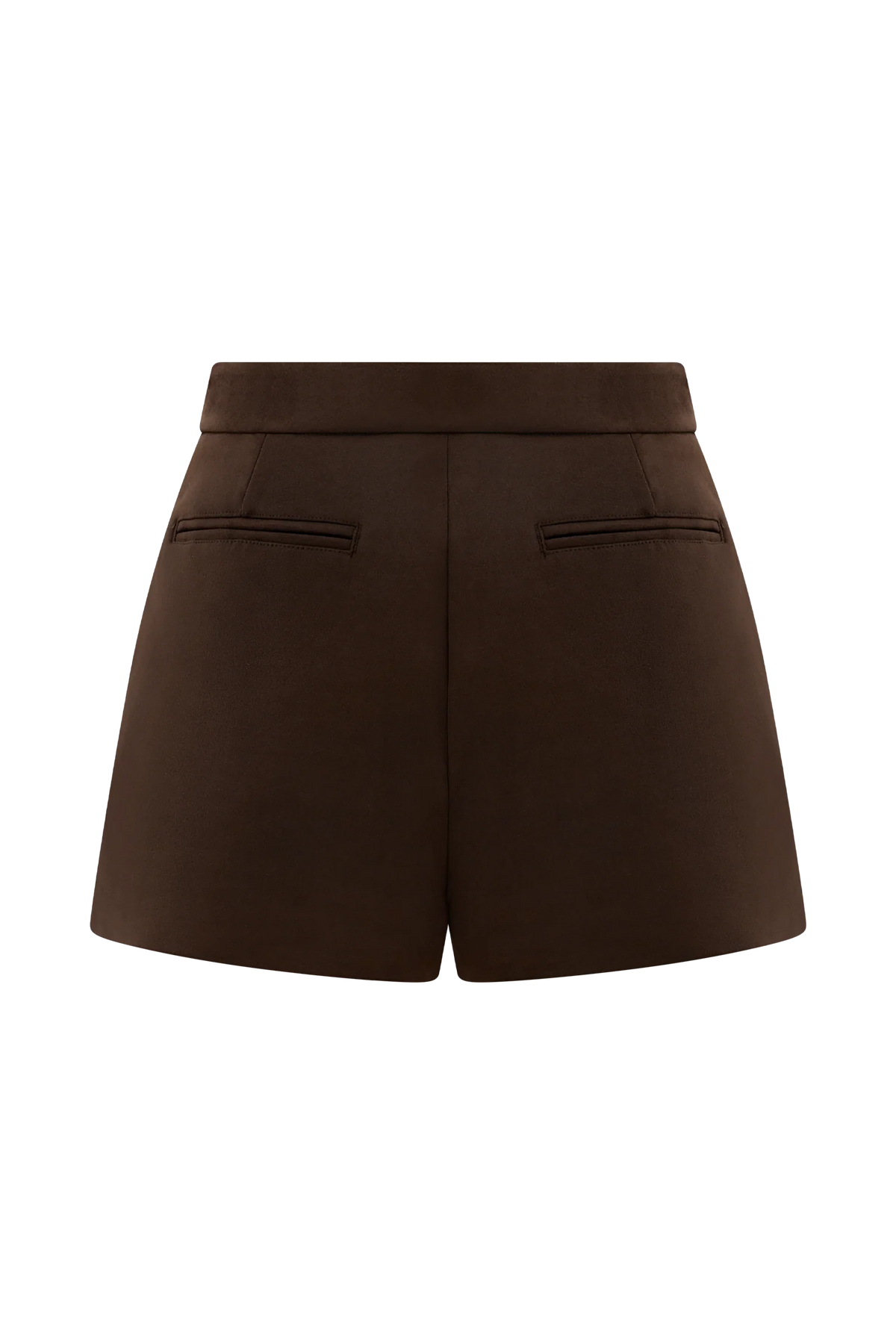 Sally Faux Suede Short Milk Chocolate