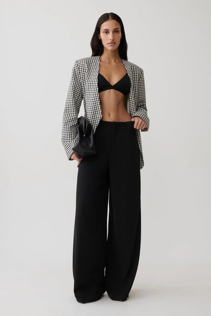 Kels Micro Triangle Bralette Black