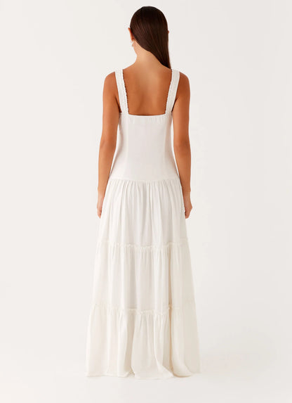 Esme Maxi Dress White
