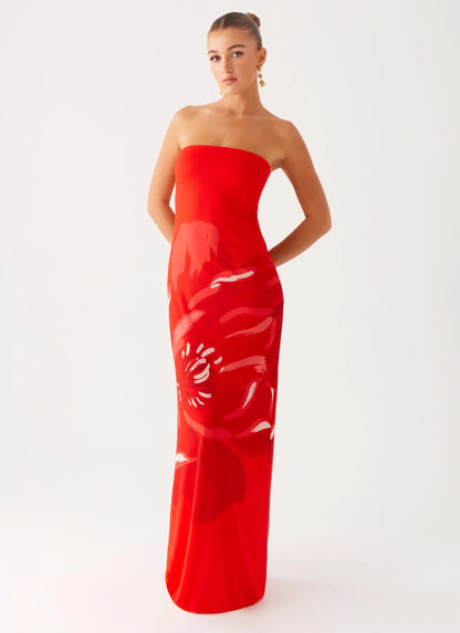 Fabian Maxi Dress Red