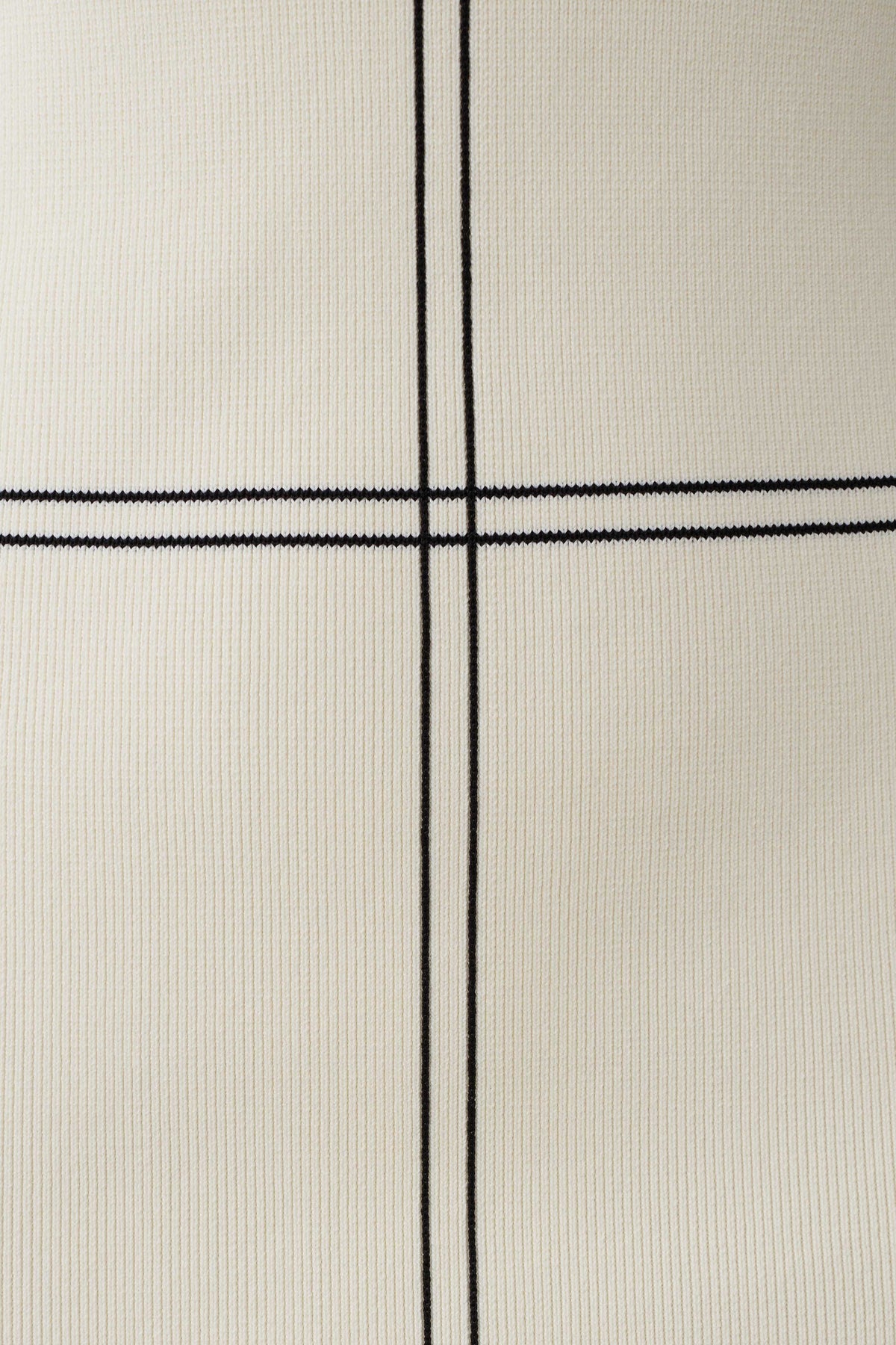 Malone Bandage Knit Midi Dress Ivory
