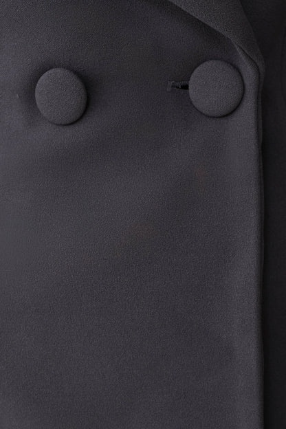 Wesley Structured Blazer Charcoal Shadow