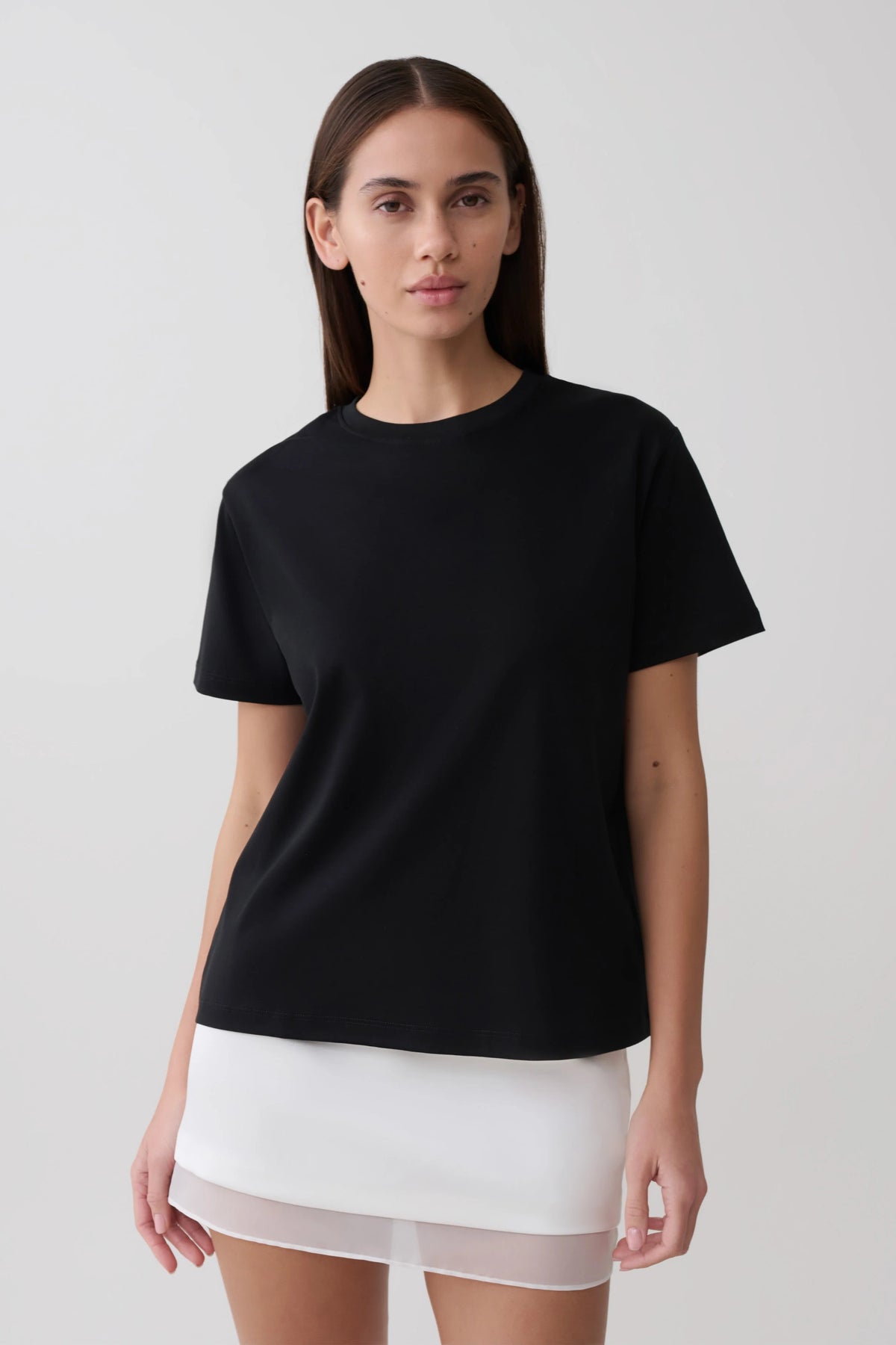 Sega Cotton Oversized T Shirt Black