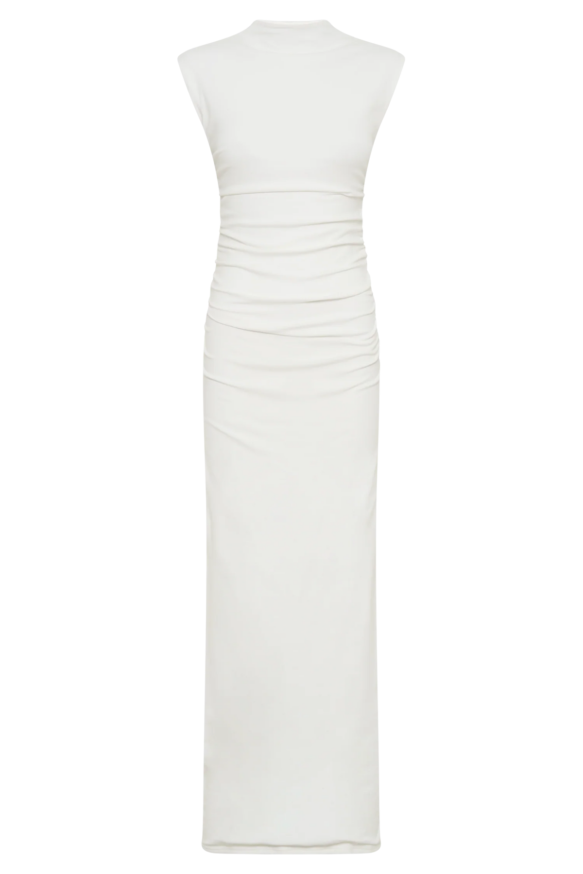 Elliot High Neck Sleeveless Maxi Dress White
