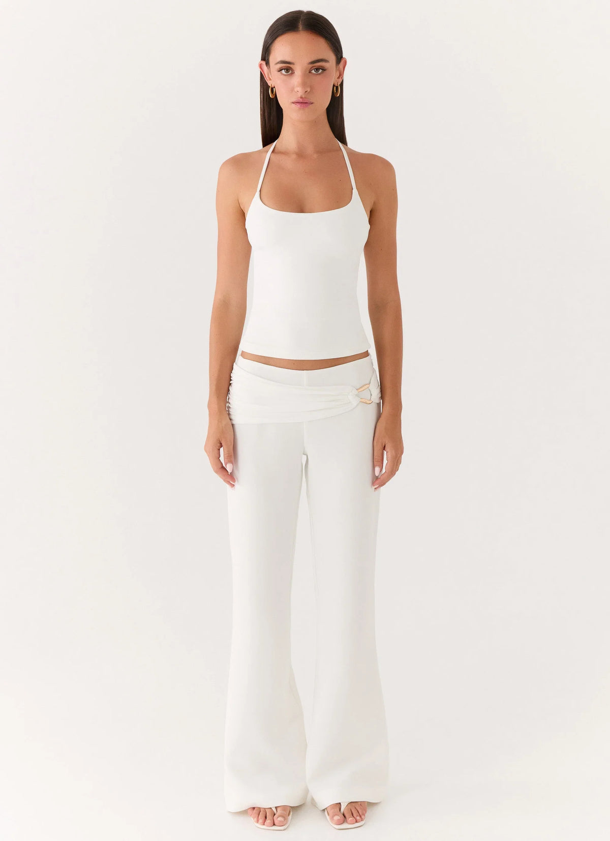 Shaniqua Pant White