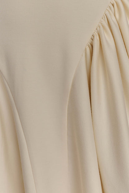 Sharon Scuba Jersey Mini Dress Ivory