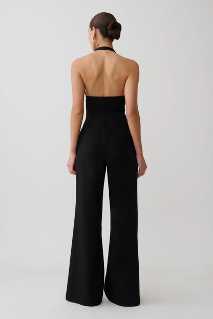 Eden High Waisted Suiting Pants Black