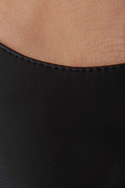 Jaq Asymmetrical Sling Heel Black