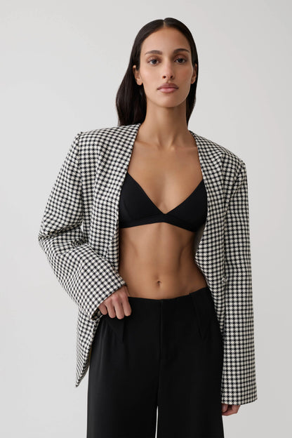 Kels Micro Triangle Bralette Black