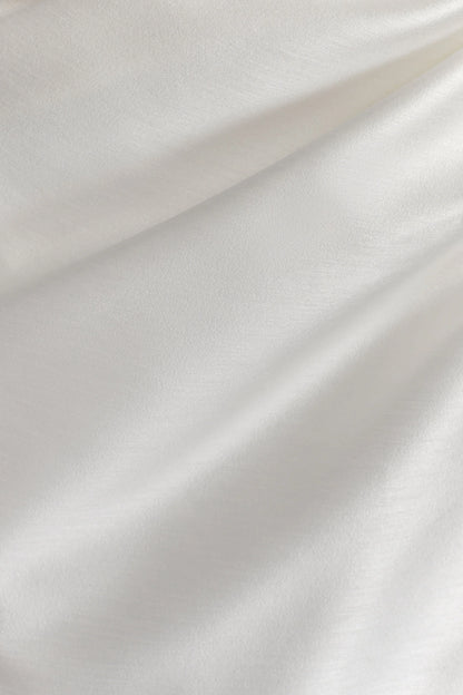 Francine One Shoulder Maxi Dress Ivory