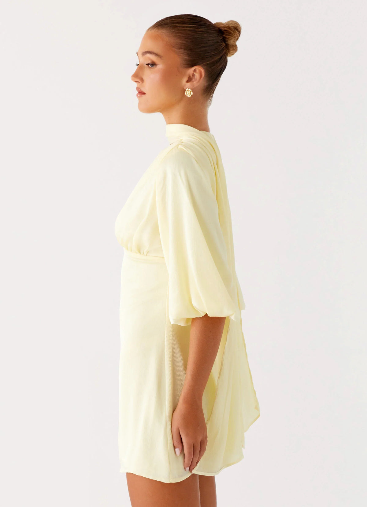 Mary Mini Dress Yellow