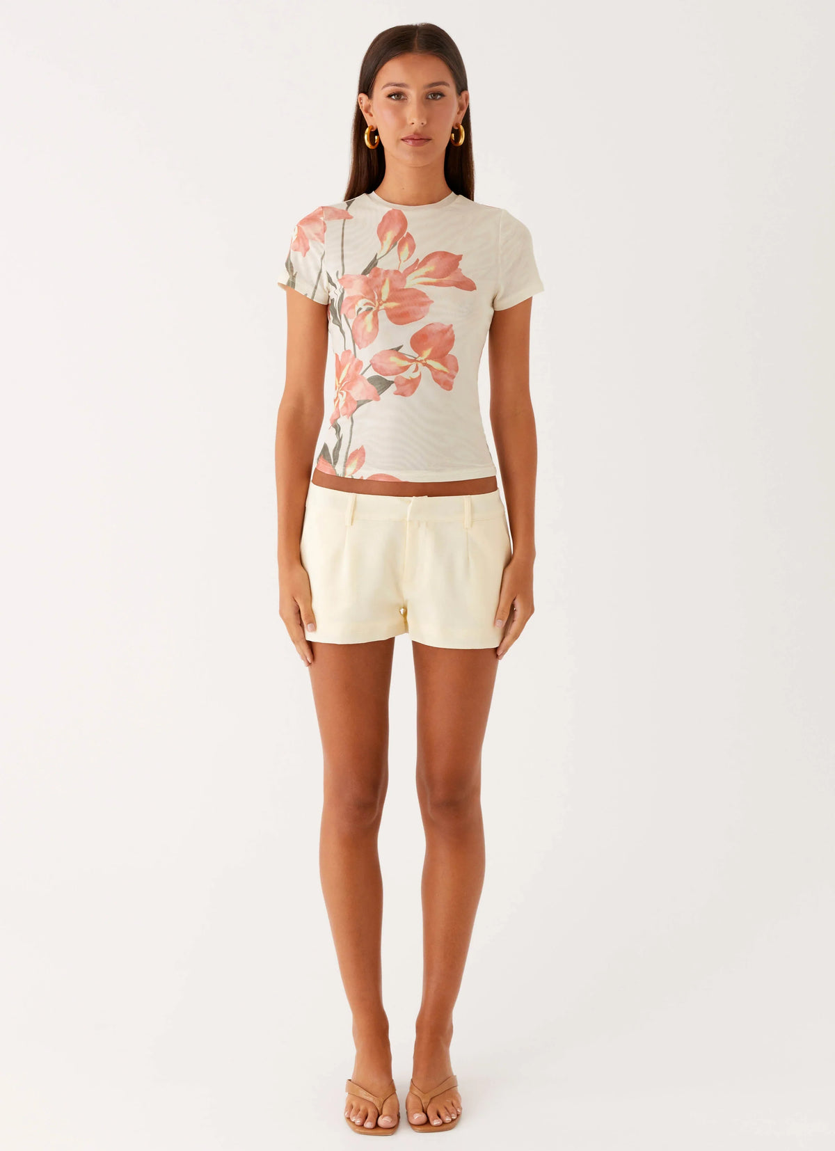 Kammy Low Rise Shorts Butter