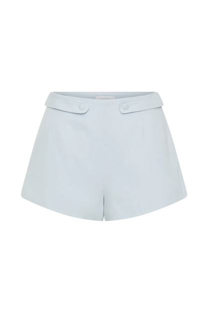 Josephine Cotton Shorts With Waistbands Ice Blue