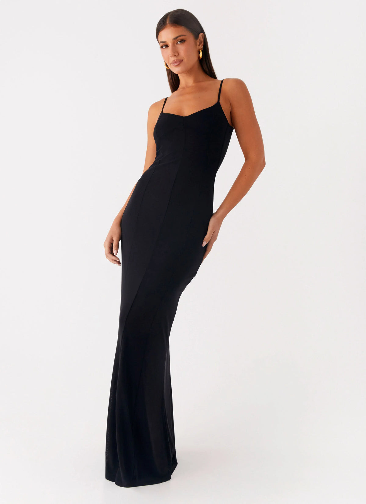 Serene Escape Maxi Dress Black