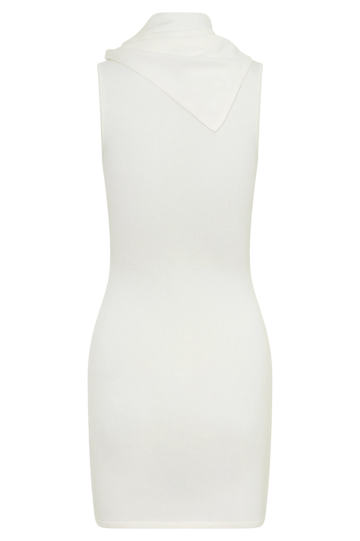 Amilee Scarf Knit Mini Dress Ivory