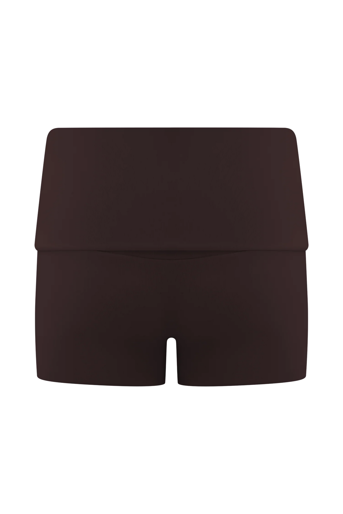 Birdie Fold Over Shorts Chocolate