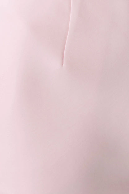 Anne Satin Mini Short Pale Pink