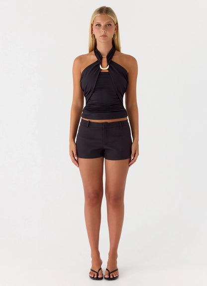 Midnight Sky Top Black