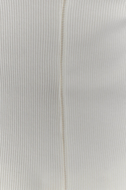 Coraline Panelled Sleeveless Top White