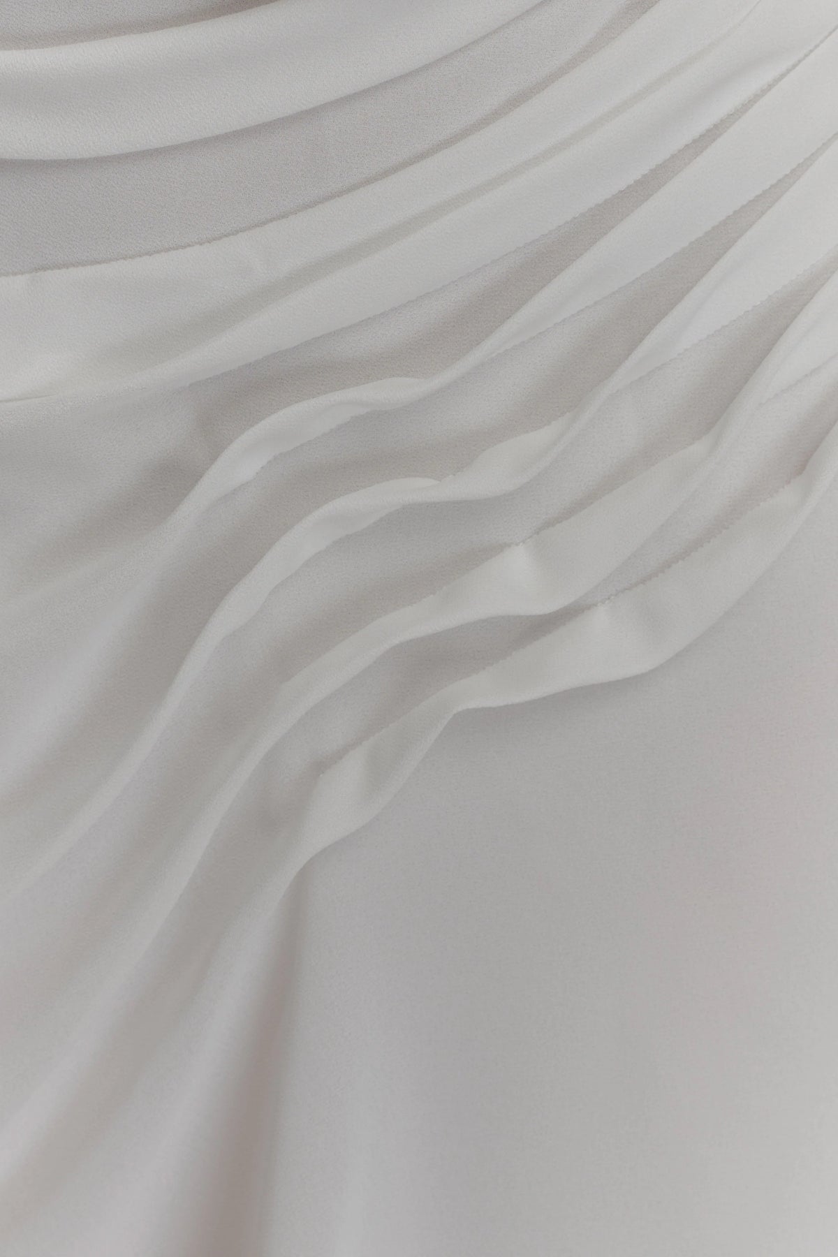 Oria Chiffon Mini Dress White