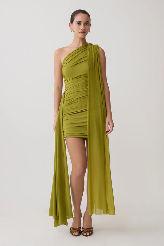 Asher Mini Dress Olive