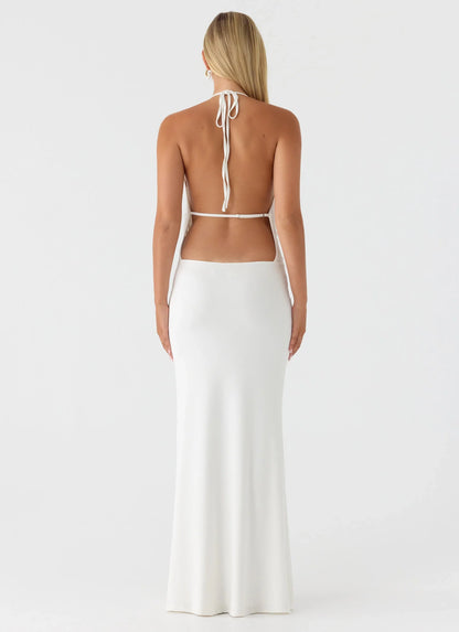 Undercover Maxi Dress White