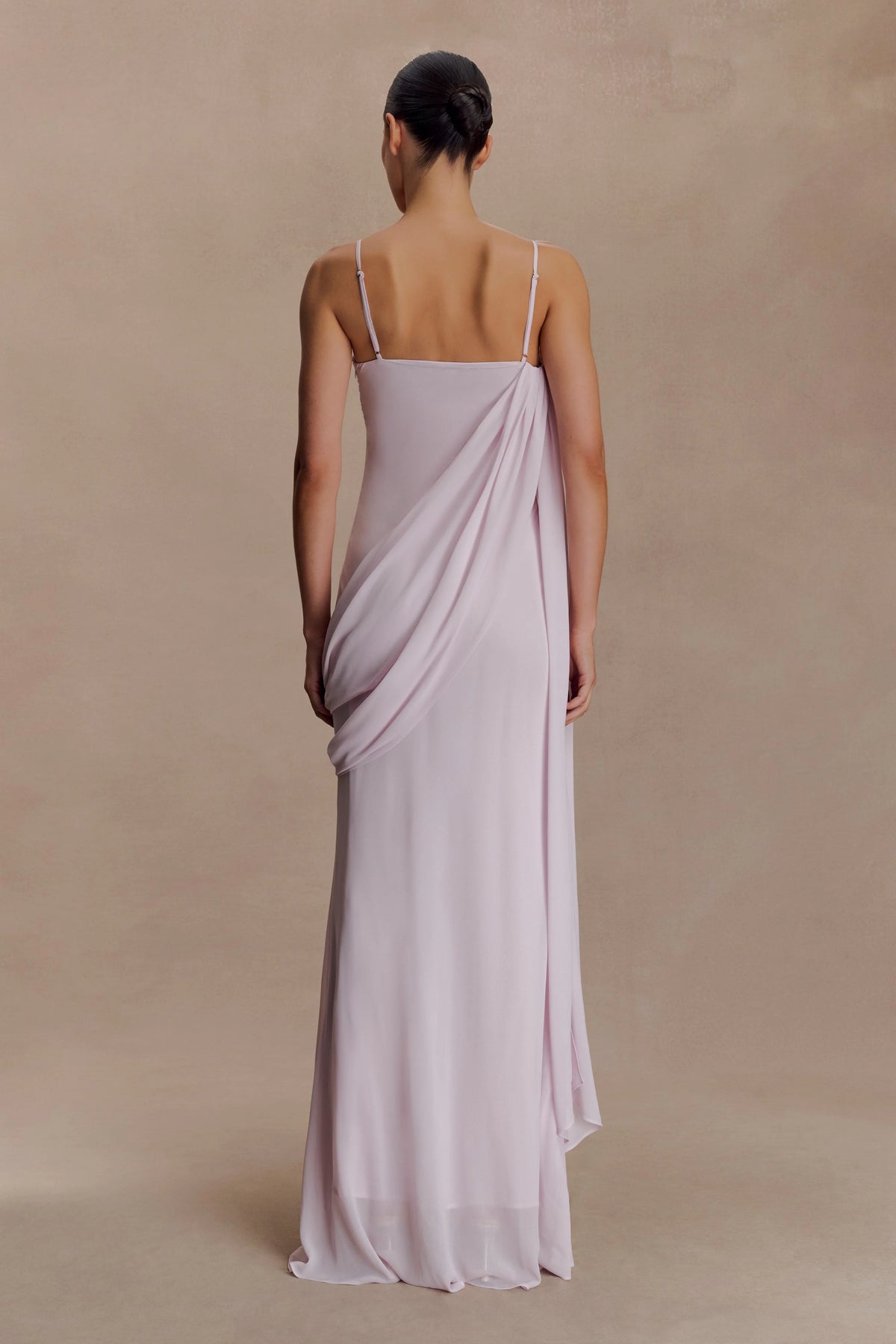 Leena Chiffon Maxi Dress Light Lilac