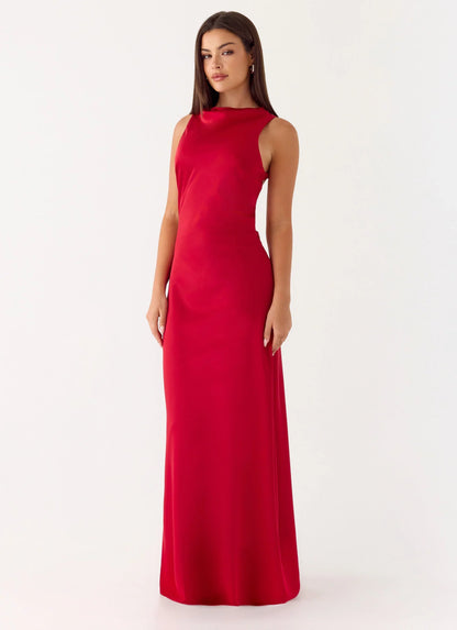 Kaiden Maxi Dress Red