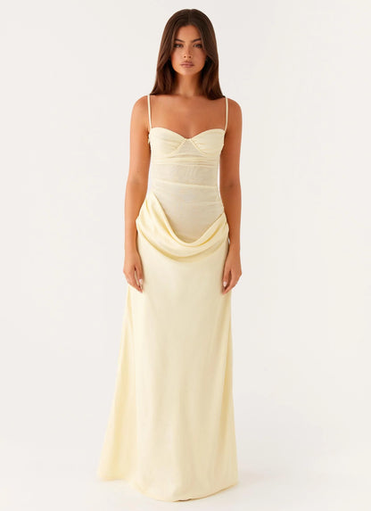Romy Maxi Dress Yellow