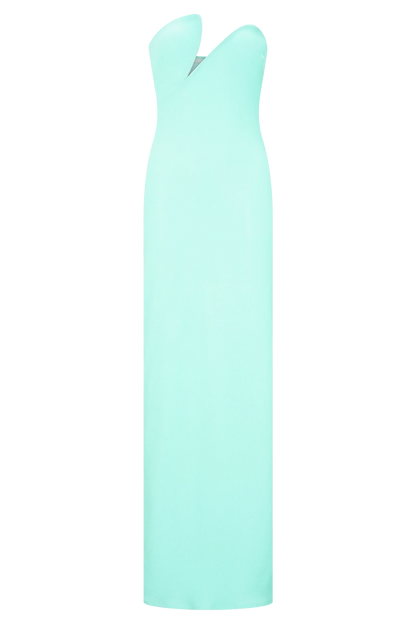 Winston Strapless Sequin Maxi Dress Lagoon